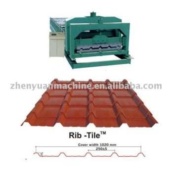 Rollenformmaschine, glasierte Fliesenformungslinie, Dachblechrolle Former